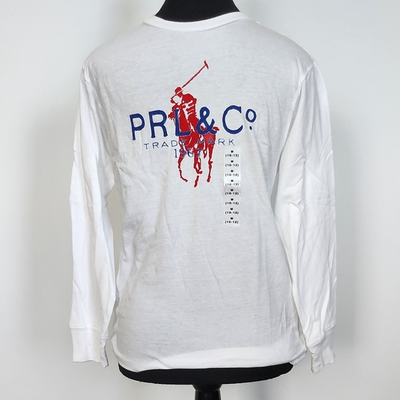 Polo by Ralph Lauren, long sleeve t-shirt, boys size M, new with tags - Picture 2 of 2